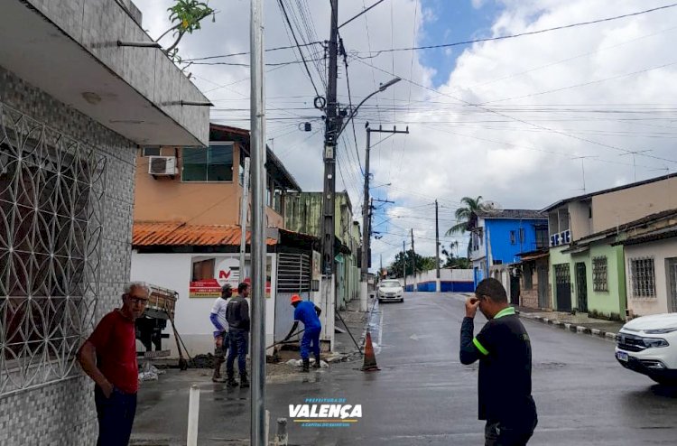 Valença recebe novos semáforos .