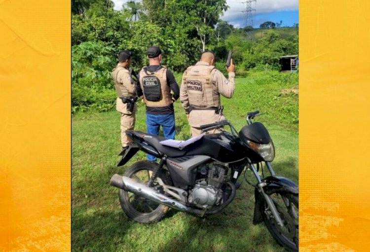 Nazaré: Motocicleta furtada na Feira dos Caxixis é recuperada pela polícia